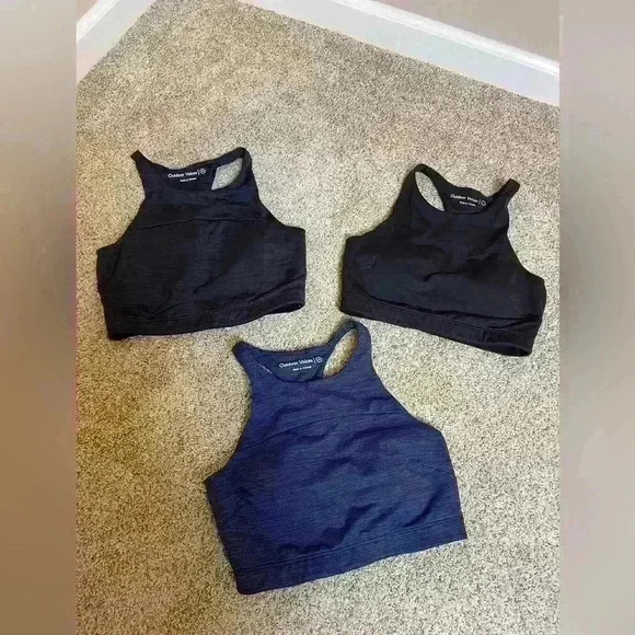 3 Outdoor Voices TechSweat Crop XS bundle of 3 - Picture 3 of 14